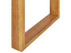 Table d'appoint de jardin 35 cm x 40 cm Bois d'acacia Marron