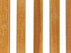 Table d'appoint de jardin 35 cm x 40 cm Bois d'acacia Marron