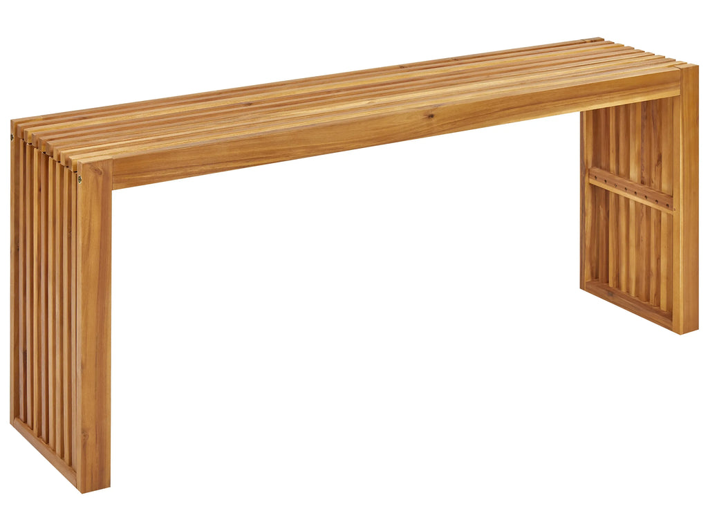 Tavolino da giardino BELLANO 150 cm 35 cm Legno d'acacia Marrone