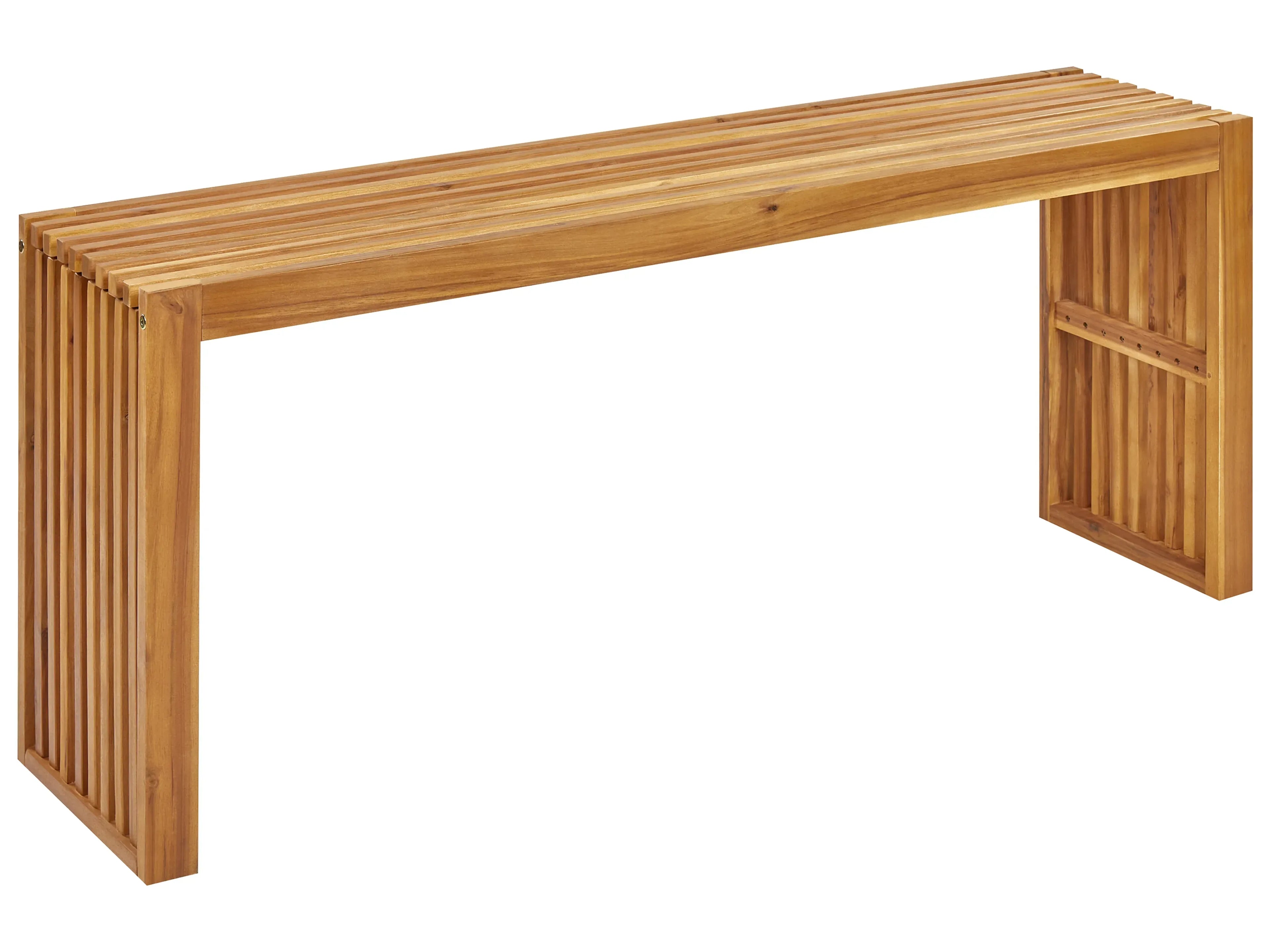 Tavolino da giardino BELLANO 150 cm 35 cm Legno d'acacia Marrone