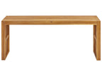 Table de jardin 150 cm 35 cm Bois d'acacia Marron