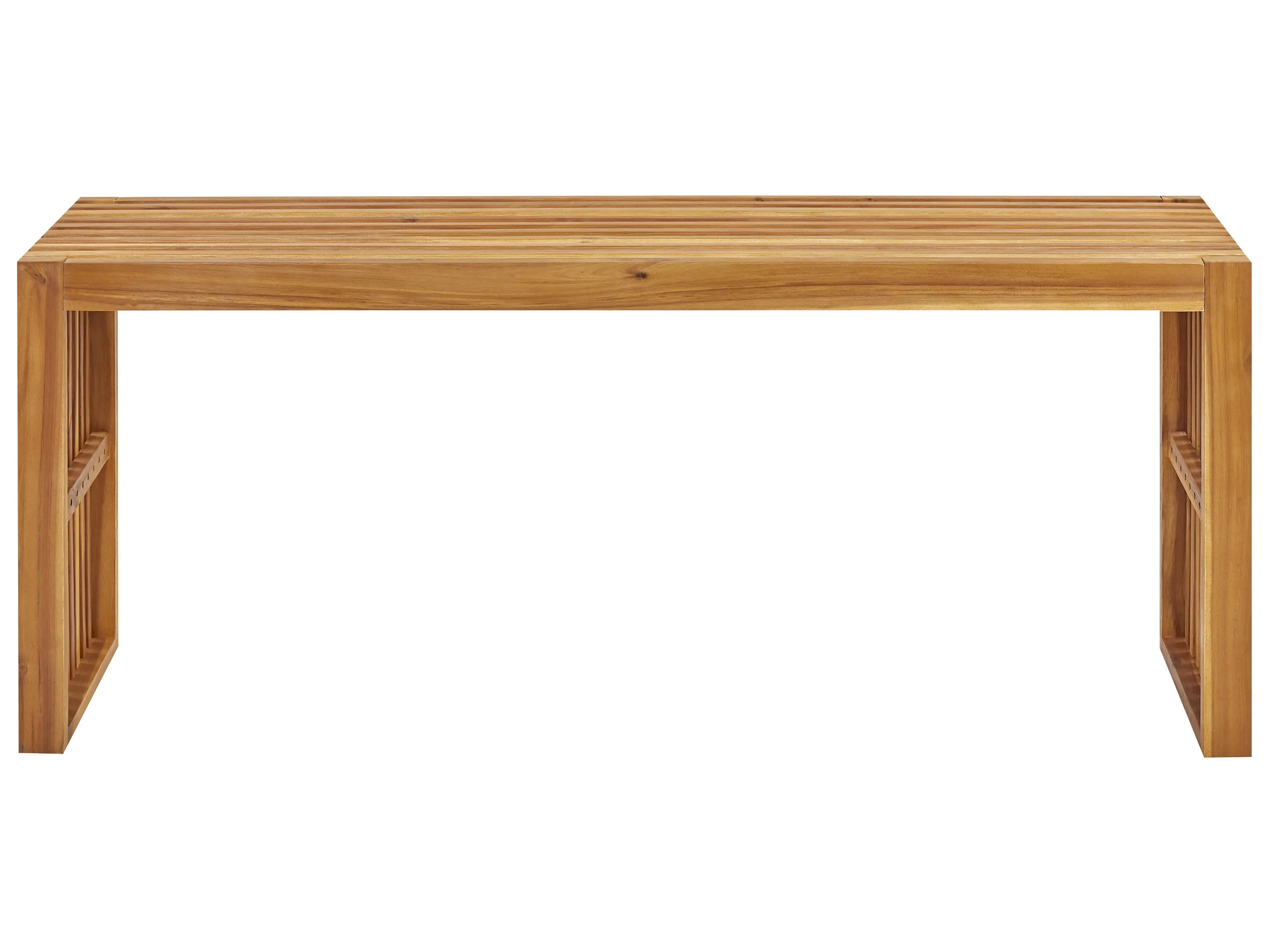 Table de jardin 150 cm 35 cm Bois d'acacia Marron