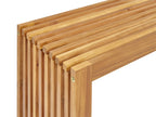 Table de jardin 150 cm 35 cm Bois d'acacia Marron