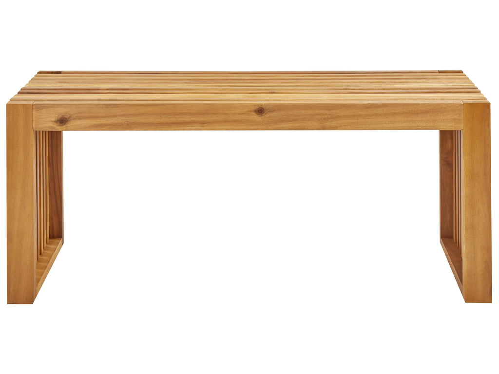 Banc de jardin 105 cm Bois d'acacia Marron