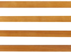 Chaise longue en bois d'acacia marron