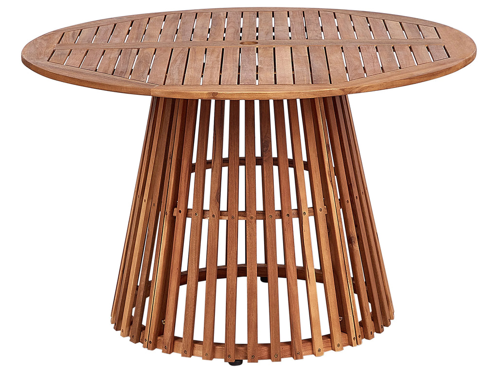 Tavolo da pranzo da giardino  120 cm 120 cm Legno d'acacia Marrone