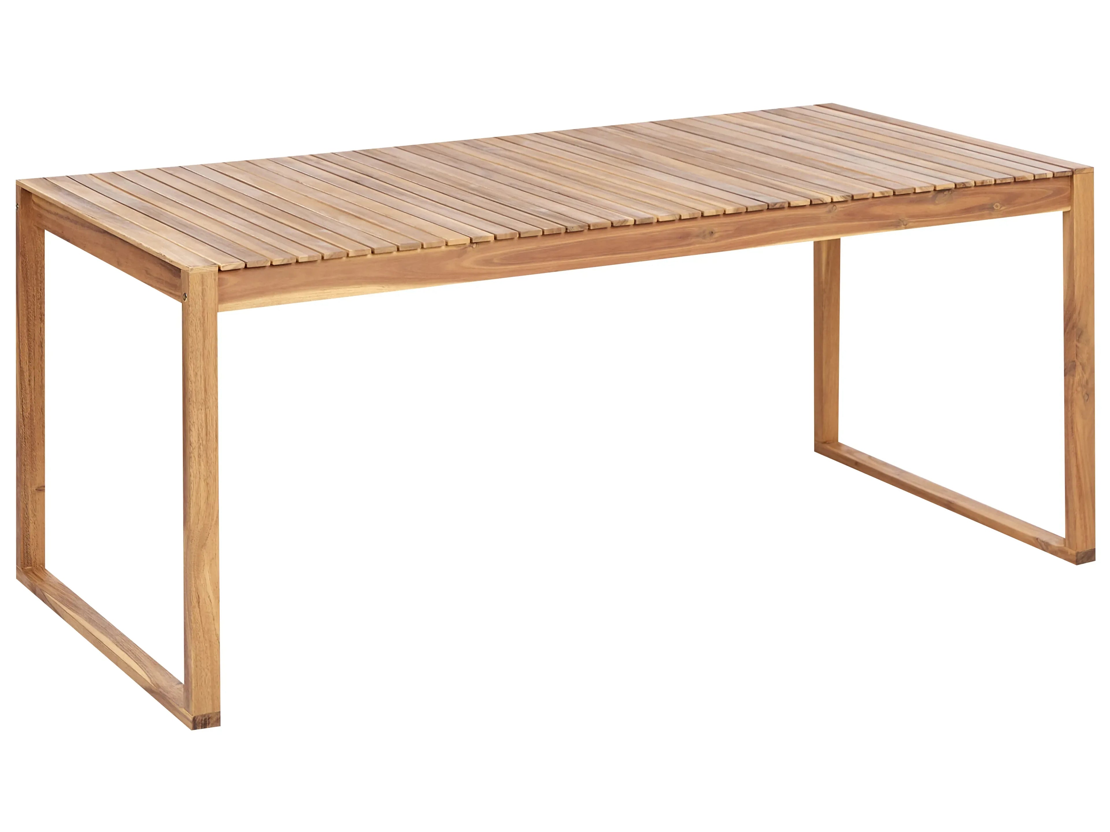 Tavolo da pranzo da giardino  II 180 cm 90 cm Legno di acacia certificato Marrone chiaro