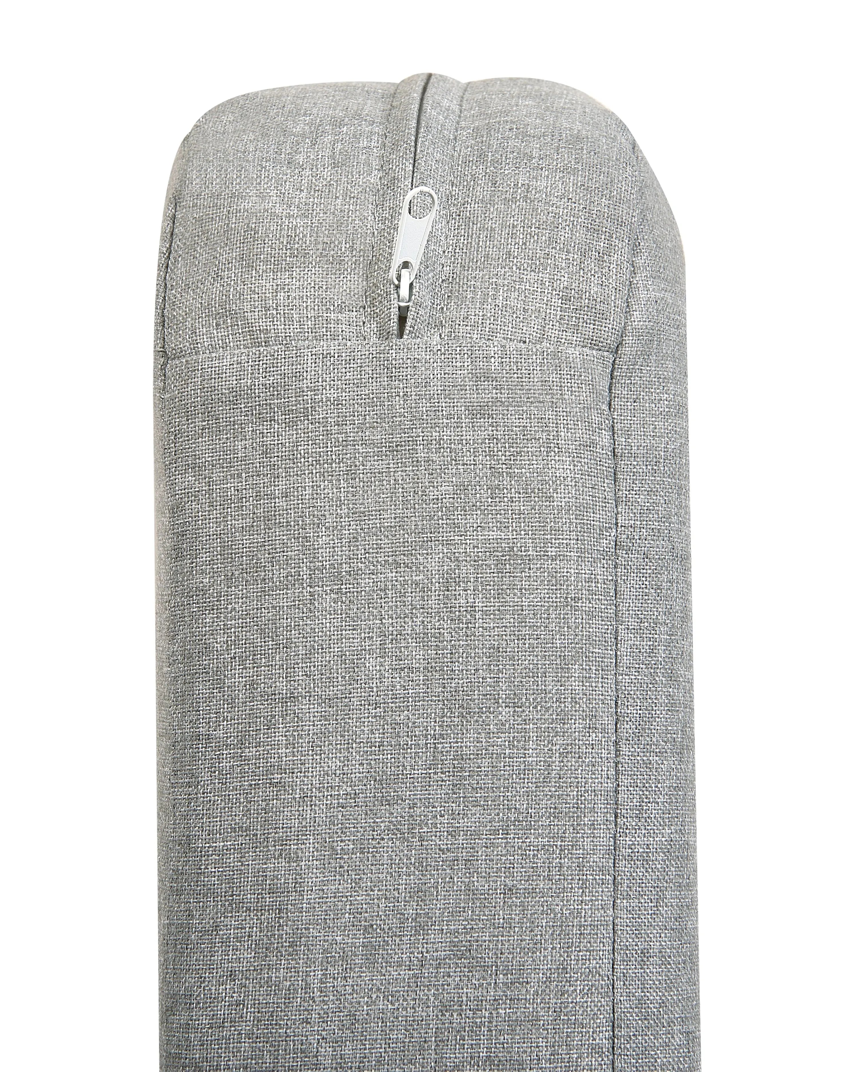 Ottomane de jardin Métal Gris