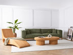 Table de jardin 150 cm 70 cm Rotin Marron