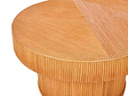 Table de jardin 150 cm 70 cm Rotin Marron