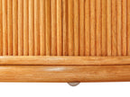 Table de jardin 150 cm 70 cm Rotin Marron