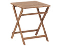 Tavolino da giardino  60 cm 60 cm Legno di acacia certificato Marrone