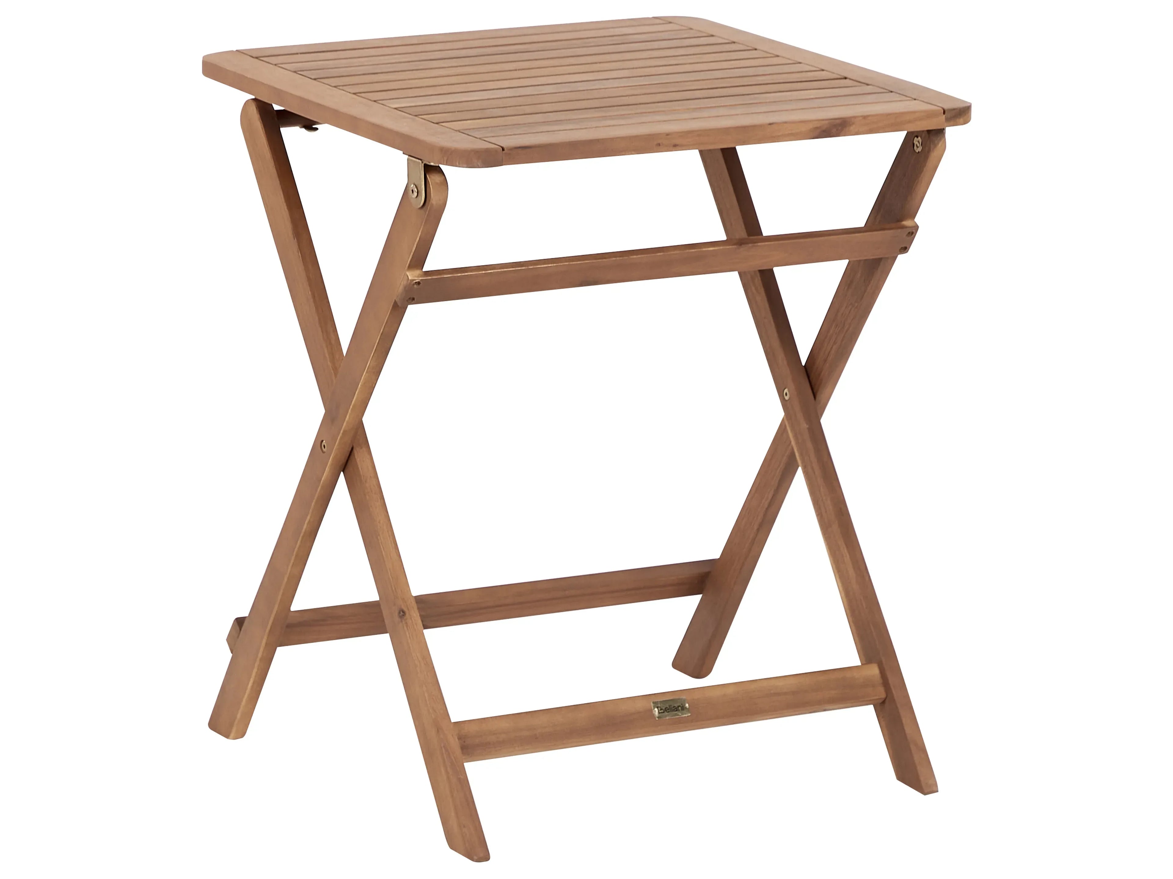 Tavolino da giardino  60 cm 60 cm Legno di acacia certificato Marrone