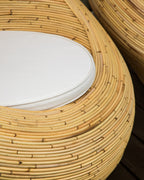 Fauteuil de jardin en rotin naturel