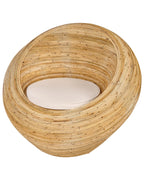 Fauteuil de jardin en rotin naturel