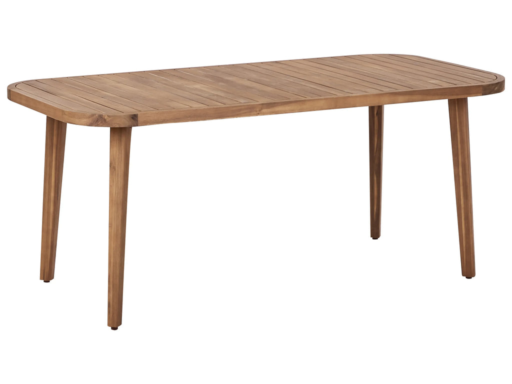 Tavolo da pranzo da giardino  180 cm 90 cm Legno di acacia certificato Marrone