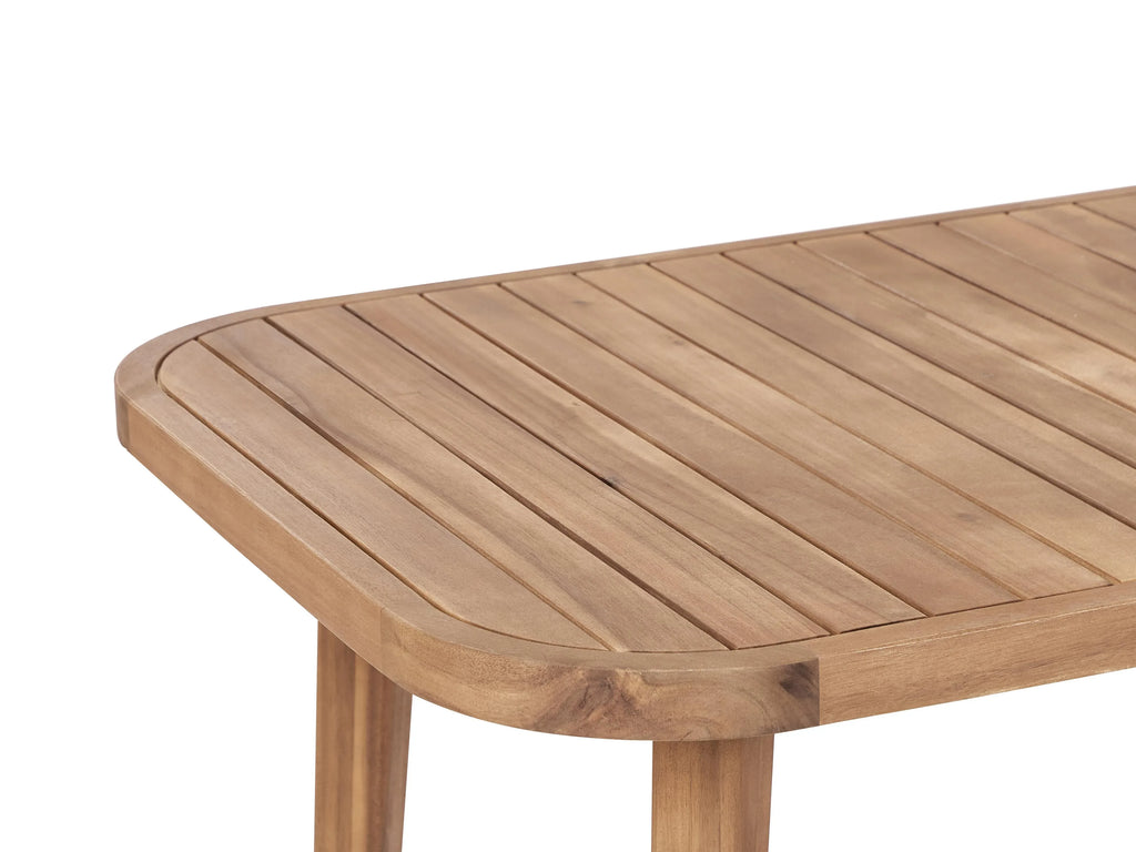 Table à manger de jardin 180 cm 90 cm Bois d'acacia certifié Marron
