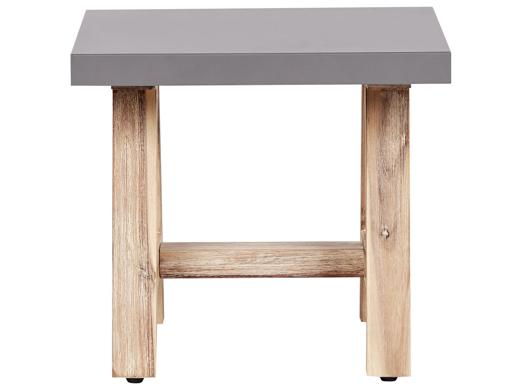 Tabouret de jardin gris