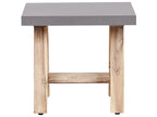Tabouret de jardin gris