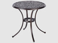 Tavolino Bistrot  68 cm 68 cm Metallo Marrone