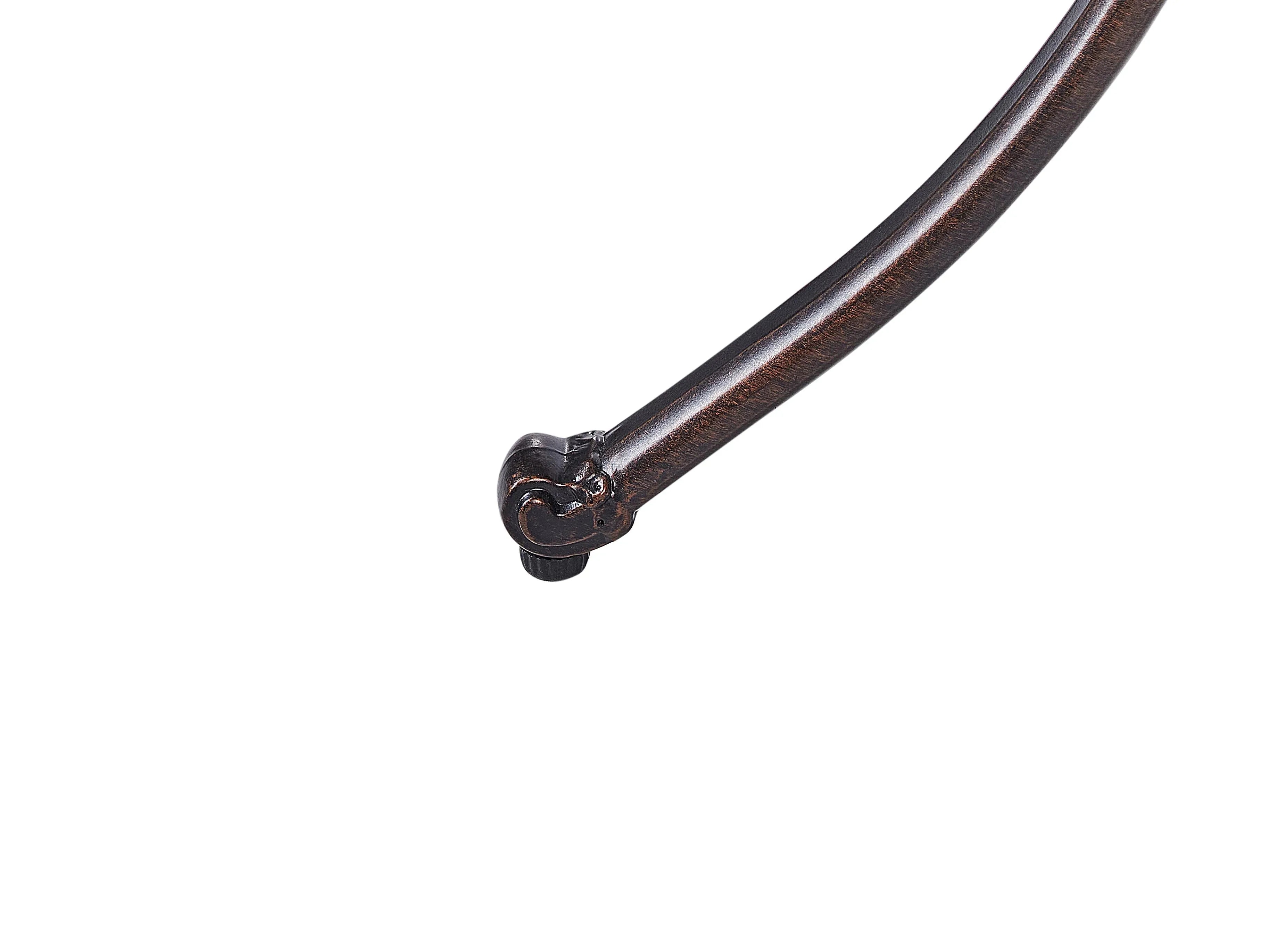 Table Bistrot 68 cm 68 cm Métal Marron