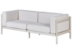 Canapé de jardin 2 places Beige clair