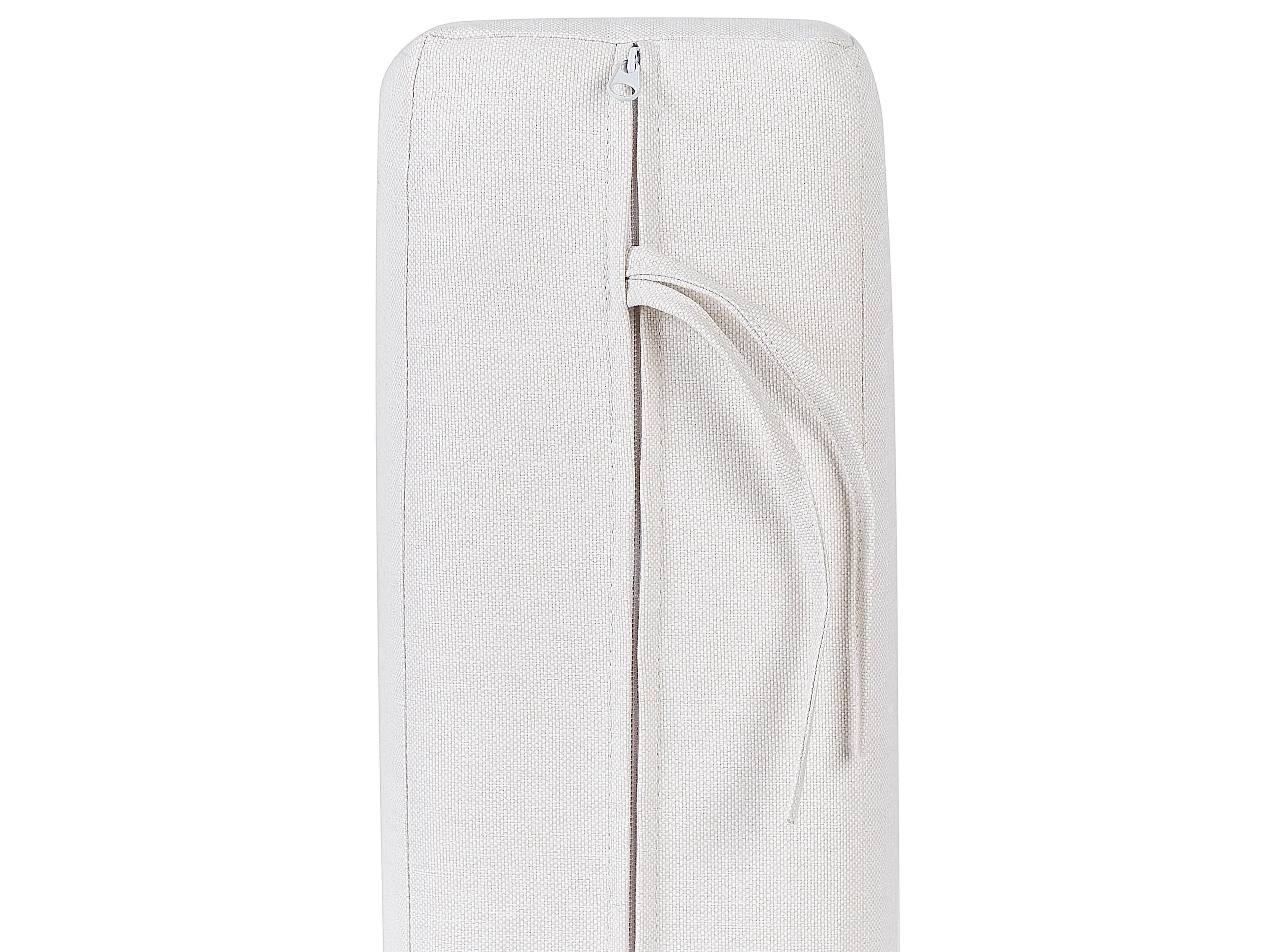 Canapé de jardin 2 places Beige clair