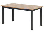 Tavolo da pranzo da giardino  100 cm 52 cm Nero