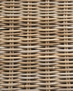 Fauteuil de jardin en rotin naturel