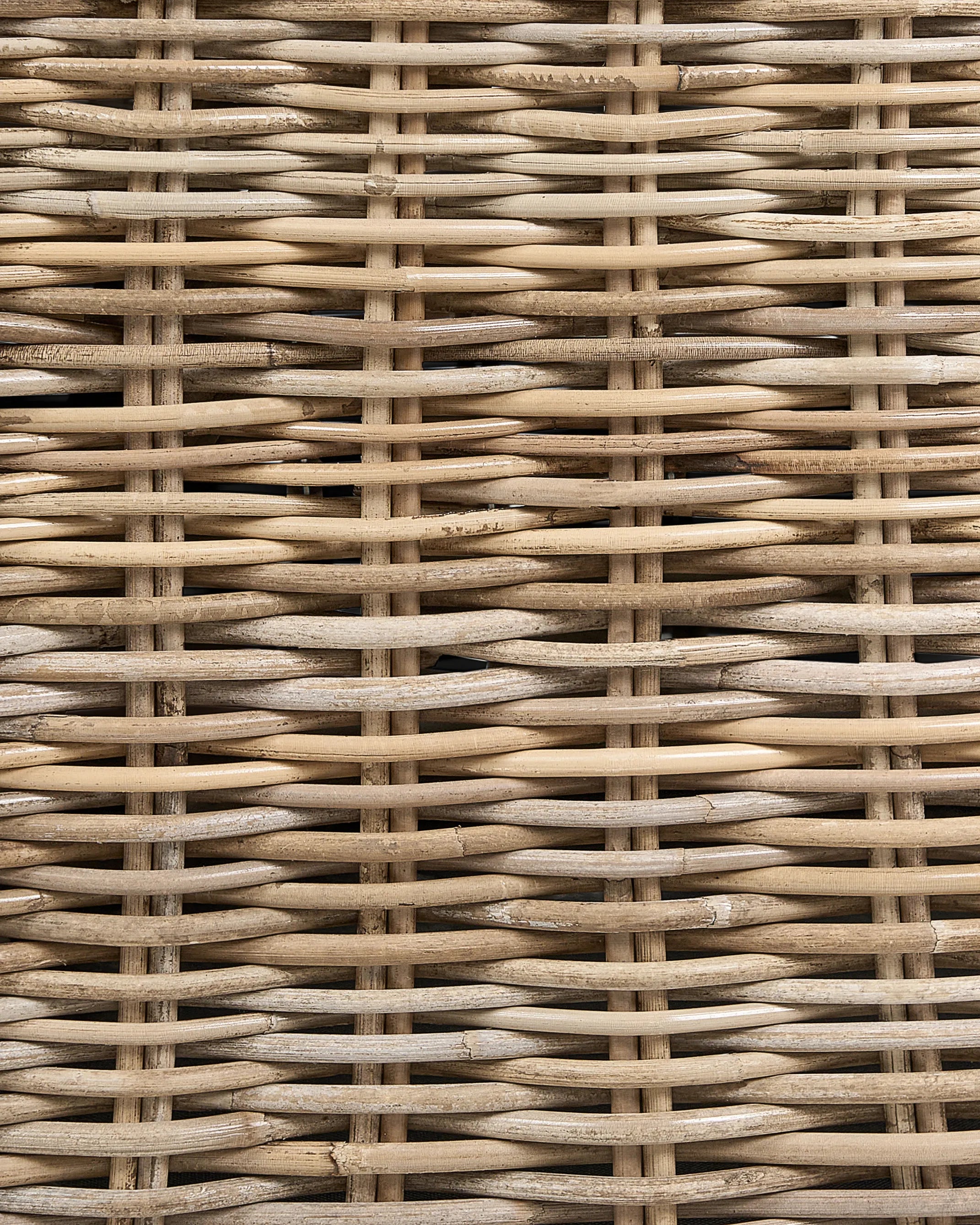 Fauteuil de jardin en rotin naturel