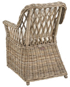 Fauteuil de jardin en rotin naturel