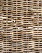 Fauteuil de jardin en rotin naturel