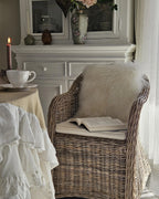 Fauteuil de jardin en rotin naturel