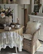 Fauteuil de jardin en rotin naturel