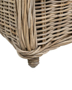 Fauteuil de jardin en rotin naturel