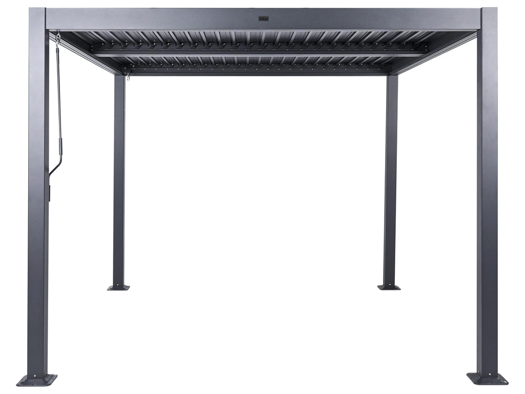 Gazebo  Metallo 296 cm 296 cm Nero