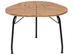 Tavolo da pranzo da giardino VARENNA 106 cm 103 cm Legno d'acacia Marrone