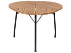 Table de jardin 106 cm 103 cm Bois d'acacia Marron