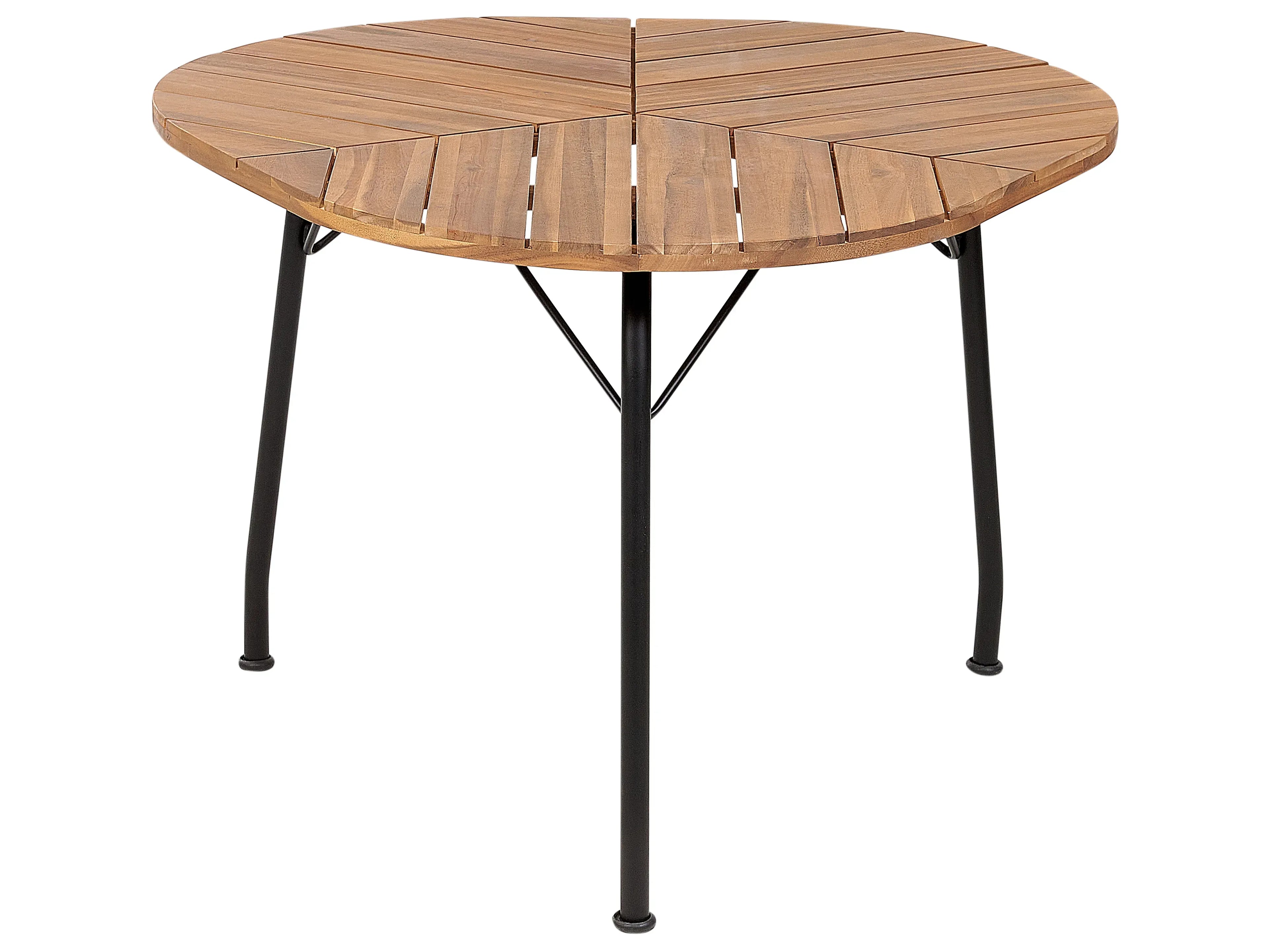 Table de jardin 106 cm 103 cm Bois d'acacia Marron