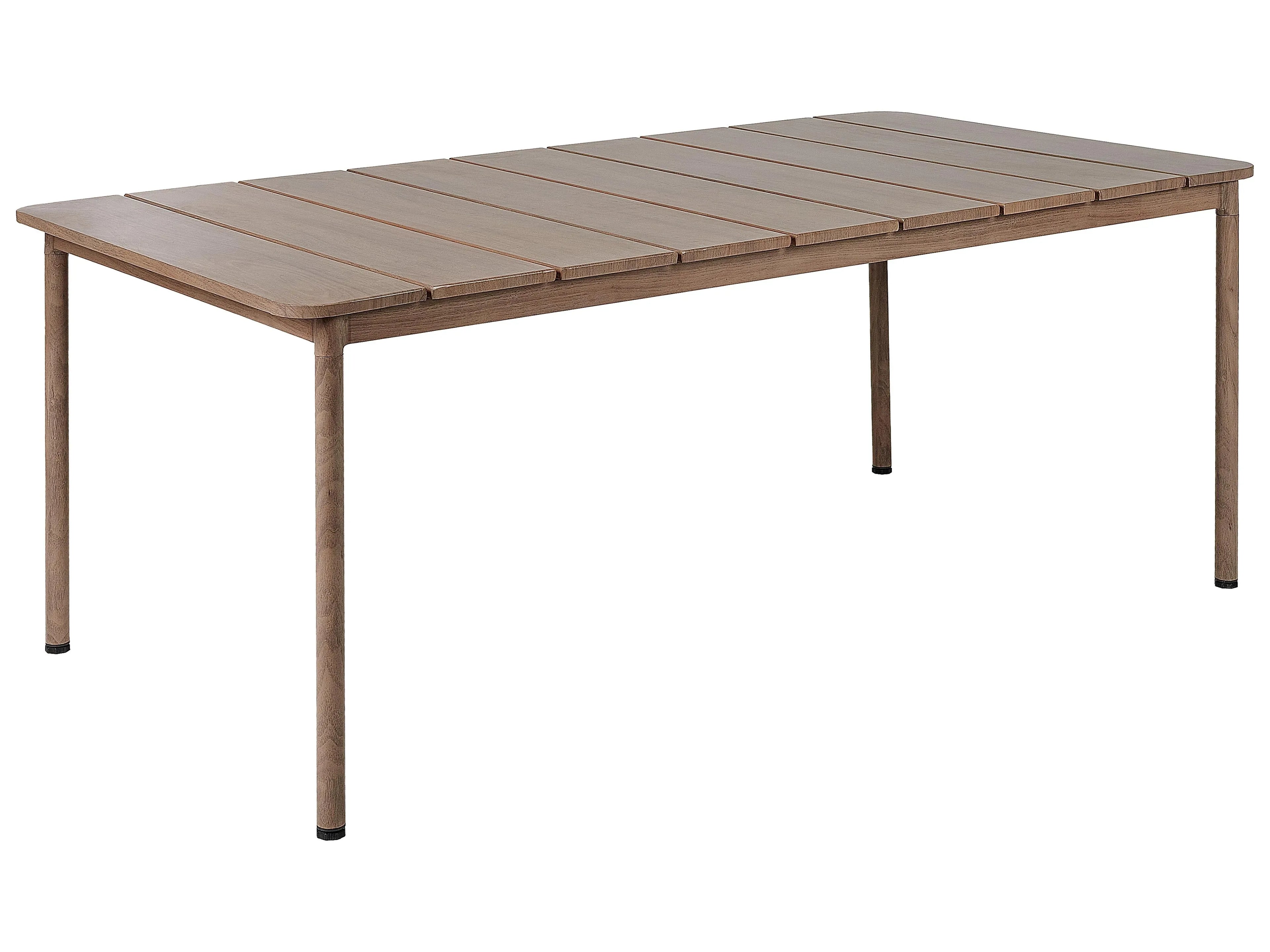 Tavolo da pranzo da giardino  185 cm 96 cm Metallo Marrone