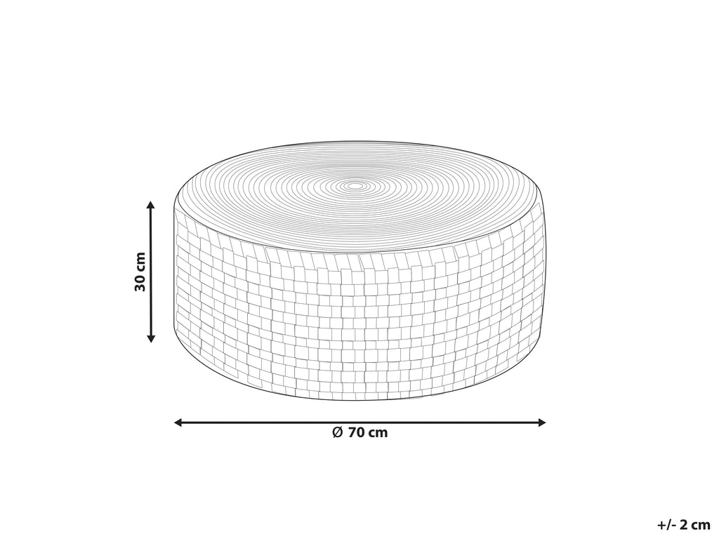 Pouf beige