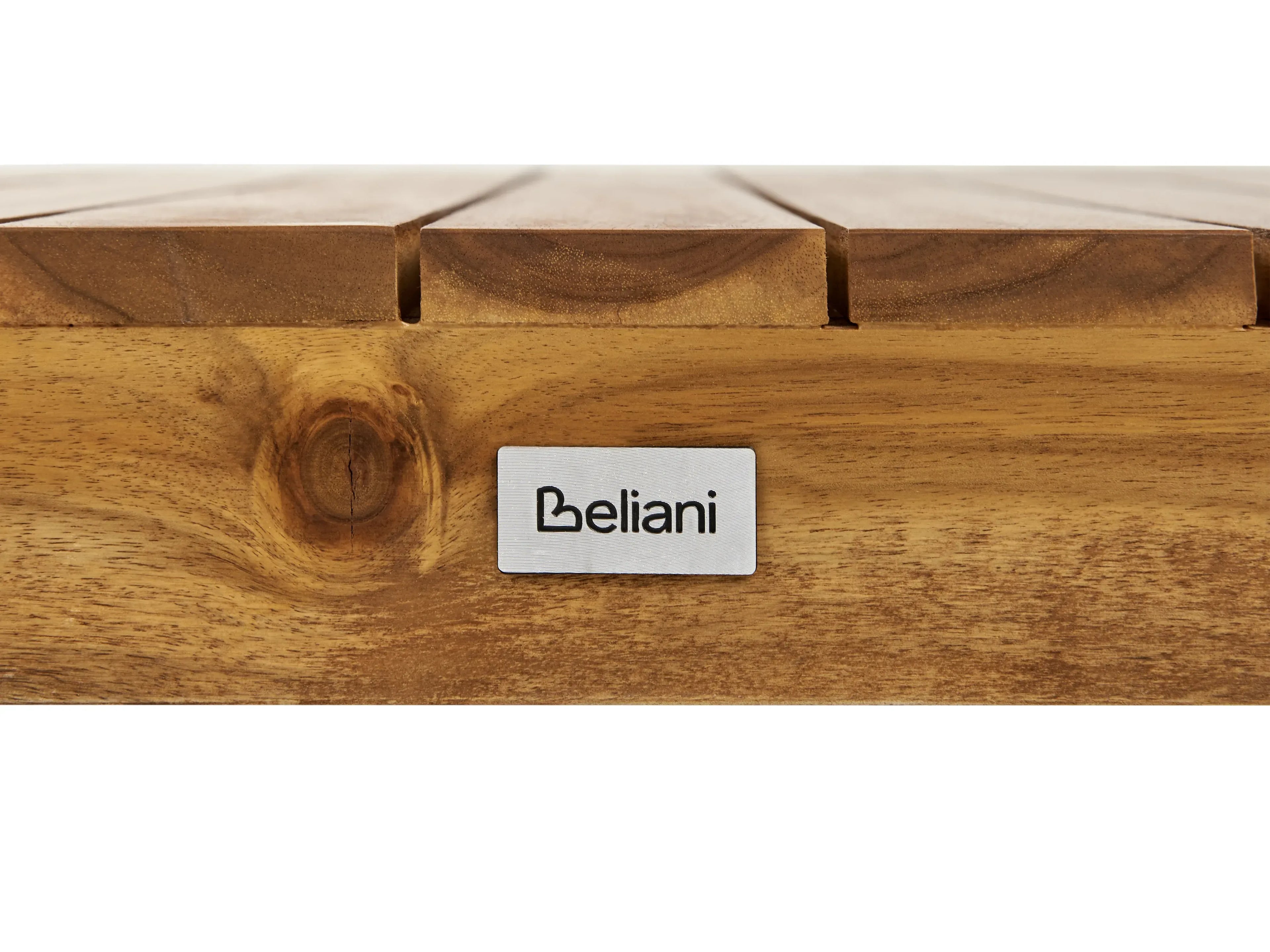 Table de jardin 60 cm 110 cm Bois d'acacia certifié Marron