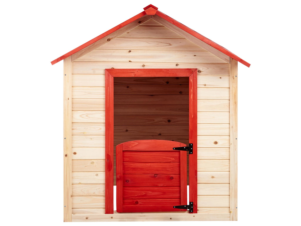 Caisse de jardin en bois de sapin, marron clair