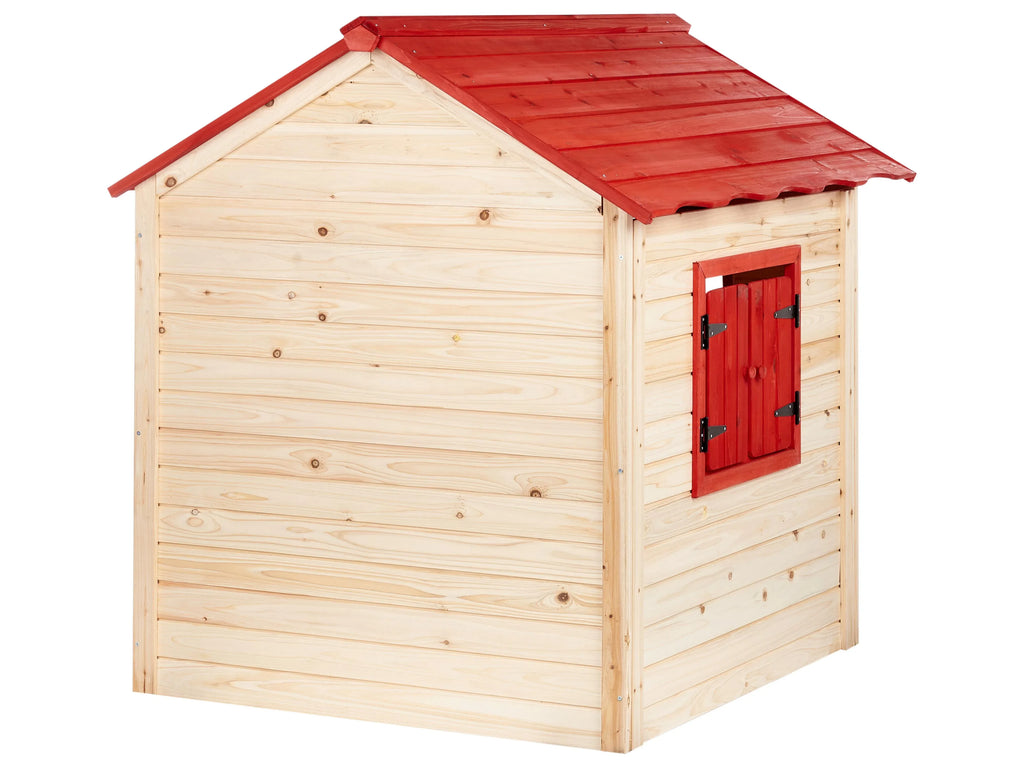 Caisse de jardin en bois de sapin, marron clair