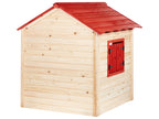 Caisse de jardin en bois de sapin, marron clair