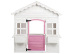 Caisse de jardin en bois de sapin blanc