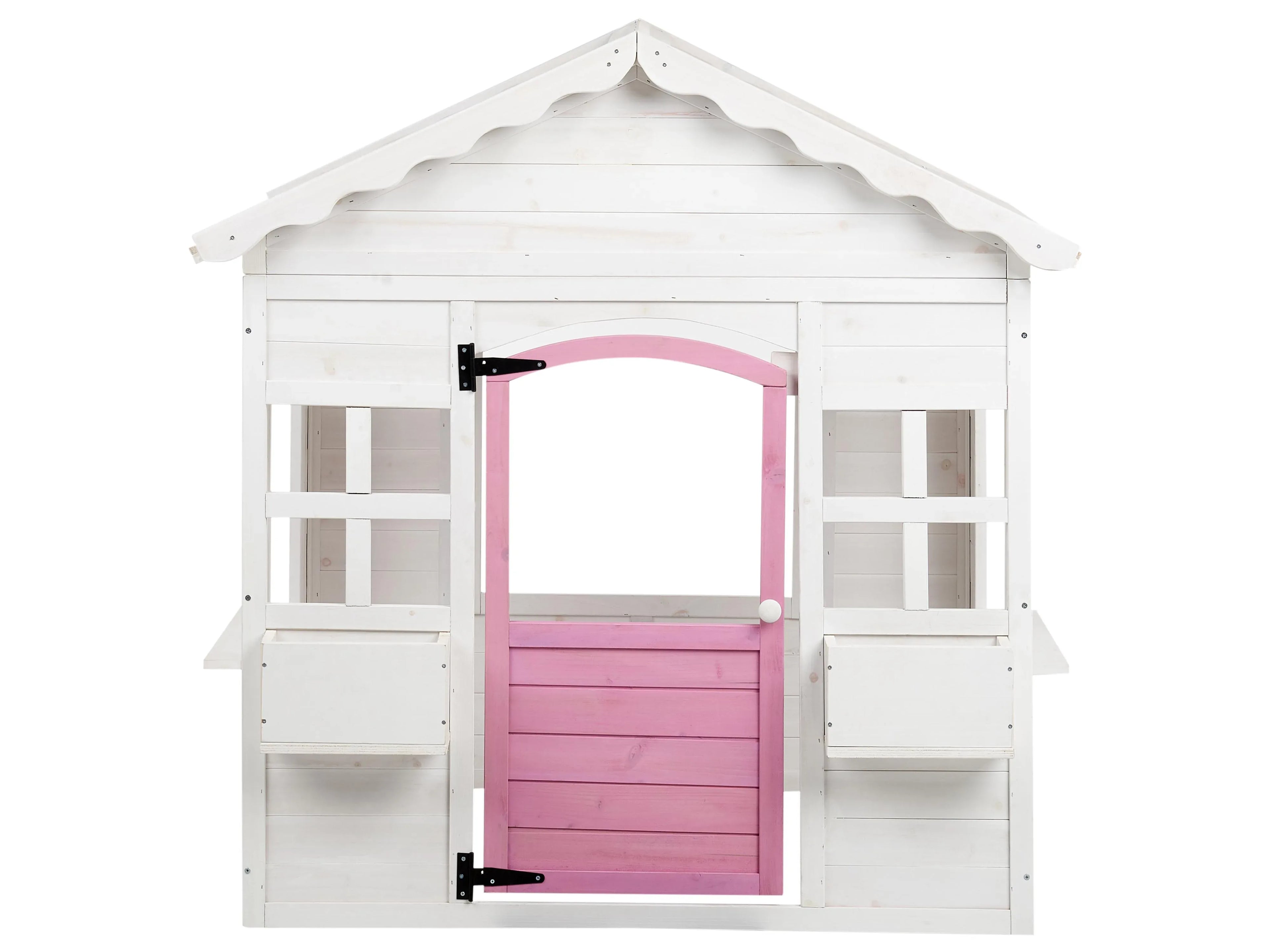 Caisse de jardin en bois de sapin blanc