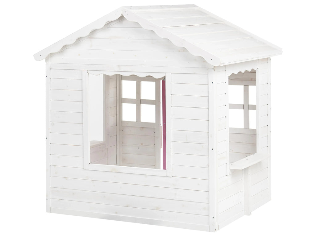 Caisse de jardin en bois de sapin blanc