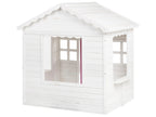 Caisse de jardin en bois de sapin blanc