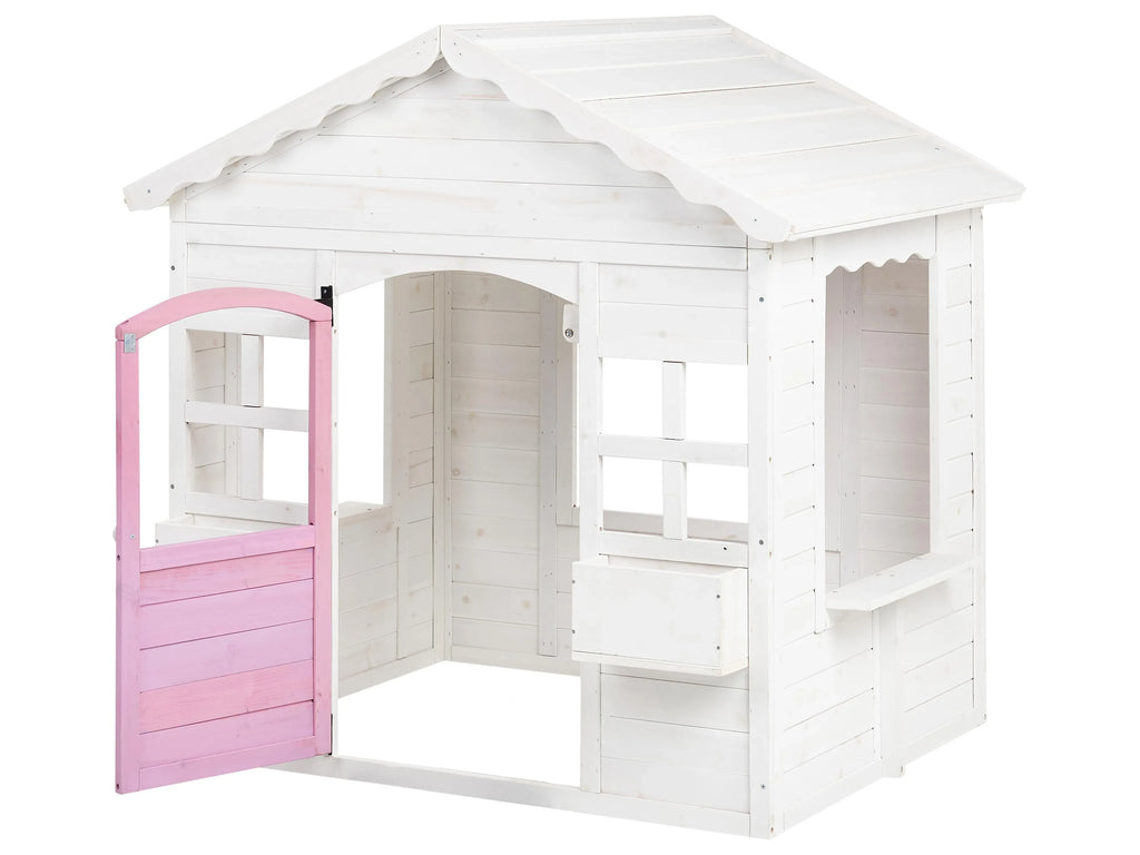 Caisse de jardin en bois de sapin blanc